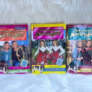 The New Adventures of Mary-Kate & Ashley paperbacks 2000 - Vintage Kids Books